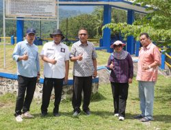 KOMISI III MONITORING PEMBANGUNAN REHABILITASI JARINGAN IRIGASI D.I. LOMAYA ALALE DI KABUPATEN BONE BOLANGO