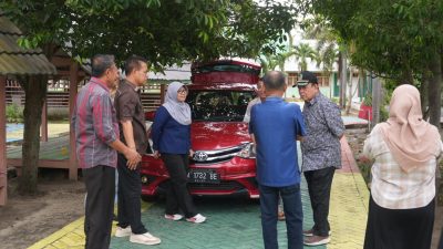 KOMISI III MONITORING PROGRES REHABILITASI DAN REKONSTRUKSI MADRASAH TSANAWIYAH DI KABUPATEN GORONTALO