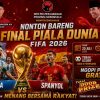 DPD PDI Perjuangan Gorontalo Hadirkan Nobar Final Piala Dunia Berhadiah