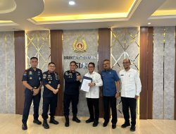 Ketua DPRD Provinsi Gorontalo Hadiri Penandatanganan PKS Pengawasan Sumber Daya Kelautan dan Perikanan