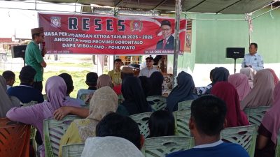 La Ode Haimudin Serap Aspirasi Warga Desa Limbatihu, Infrastruktur hingga Bantuan UMKM Jadi Prioritas