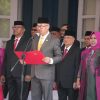 Sakral dan Khidmat, Thomas Mopili Bacakan Teks Proklamasi