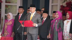 Sakral dan Khidmat, Thomas Mopili Bacakan Teks Proklamasi