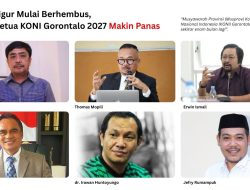Satu Kursi, Enam Nama! Bursa Ketua KONI Gorontalo Memanas