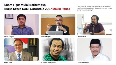 Satu Kursi, Enam Nama! Bursa Ketua KONI Gorontalo Memanas