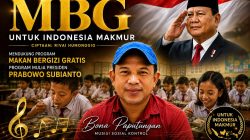 Menjelang HUT ke-81 RI, Bona Paputungan Kembali Suarakan Lagu MBG untuk Masa Depan Anak Bangsa