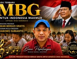 Menjelang HUT ke-81 RI, Bona Paputungan Kembali Suarakan Lagu MBG untuk Masa Depan Anak Bangsa
