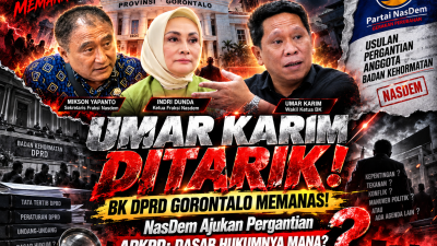 Umar Karim Diusulkan Dicopot dari BK, APKPD Desak NasDem Buka Dasar Hukumnya