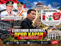 Umar Karim: Kalau Gubernur Efisiensi, DPRD Harus Ikut