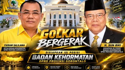 Fraksi Partai Golkar Deprov Gorontalo Rombak AKD