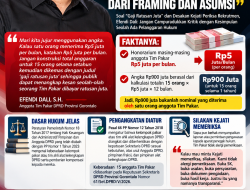 Efendi Dali: Kritik Tim Pakar Silakan, Tapi Jangan Bangun Vonis dari Framing