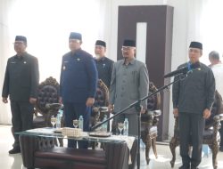 KETUA DPRD PROVINSI GORONTALO HADIRI PELANTIKAN PEJABAT DI LINGKUNGAN PEMPROV