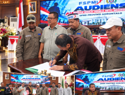 Terima Aspirasi FSPMI, Ridwan Monoarfa Teken Rekomendasi untuk DPR RI