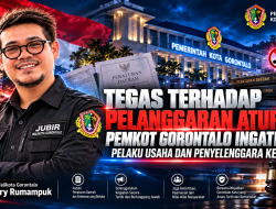 Tegas Terhadap LGBT, Pemkot Gorontalo Ingatkan Pelaku Usaha dan Penyelenggara Kegiatan
