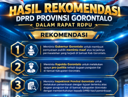 DPRD Provinsi Gorontalo Keluarkan Sejumlah Rekomendasi Terkait Dugaan Pungli di Samsat Kabupaten Gorontalo